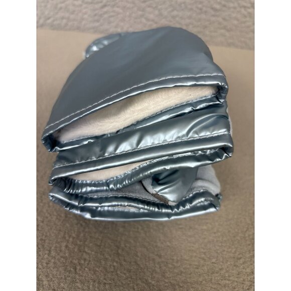 Isotoner Signature Women's Sleek Heat Flip Touchscreen Mittens Blue S/M NWT's - Picture 7 of 8